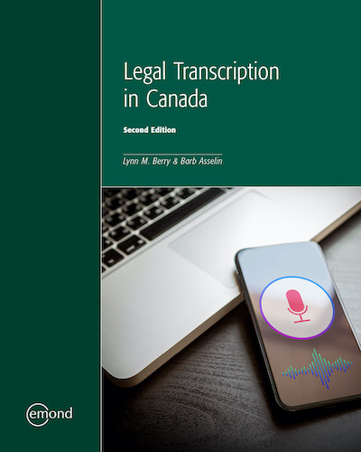 Legal Transcription in Canada, 2nd Edition